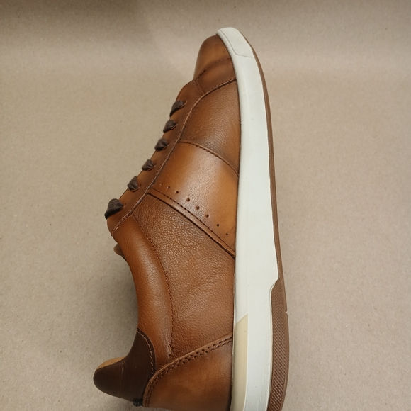 Florsheim Tan Leather Sneakers - Picture 11 of 13